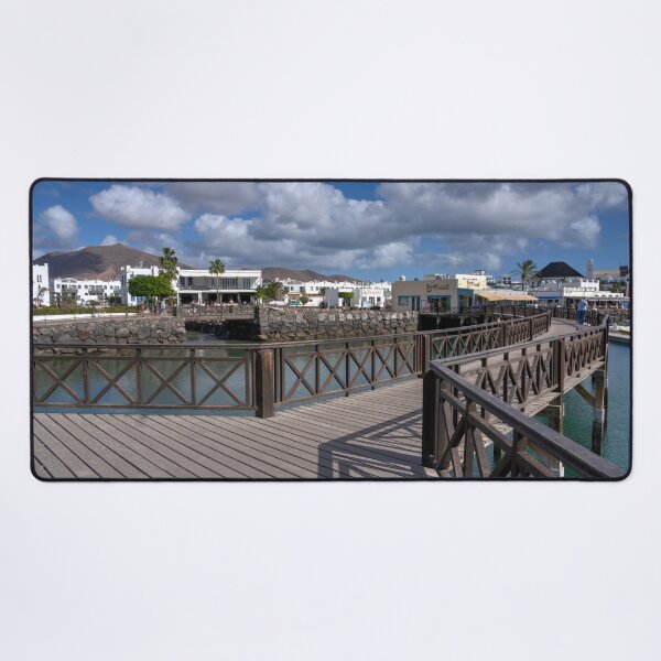 Item preview, Playa Blanca Marina Footbridge designed and sold by hawkie.