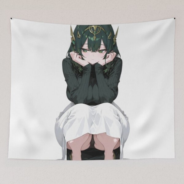 Item preview, Genshin Impact Nefer Squatting designed and sold by KomiArts.