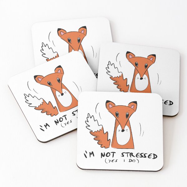 Artikelvorschau, Völlig ungestresster Fuchs entworfen und verkauft von DesignFreakArt.