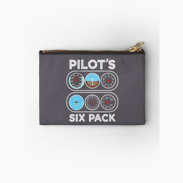 Item preview, Pilot's six pack - Funny Pilot Gift designed and sold by melsens.