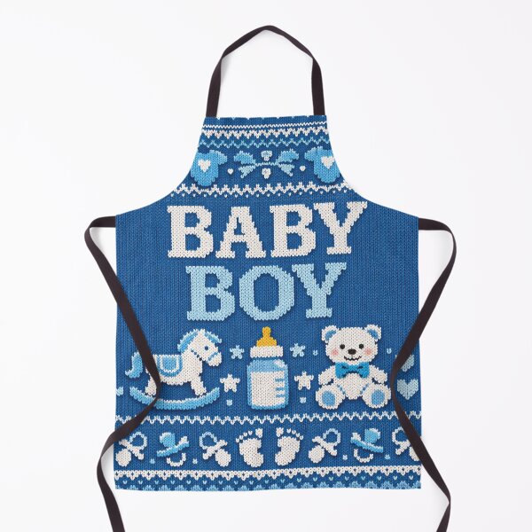 Item preview, Baby Boy Knitting Pattern – Cute Welcome Design for Boys designed and sold by Mauswohn.