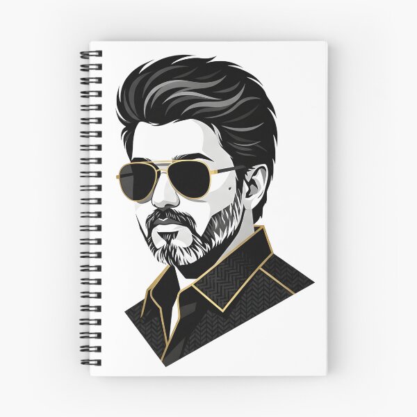 Item preview, Thalapathy Vijay: Minimalist Vector Portrait designed and sold by VortexPix.