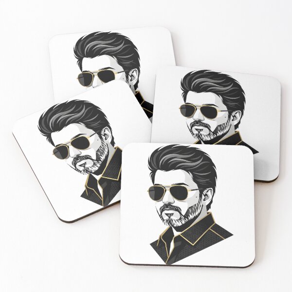 Item preview, Thalapathy Vijay: Minimalist Vector Portrait designed and sold by VortexPix.