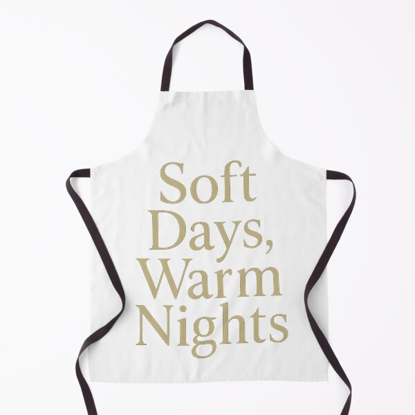 Item preview, Soft Days Warm Nights Minimal Quote designed and sold by VaultVibes.