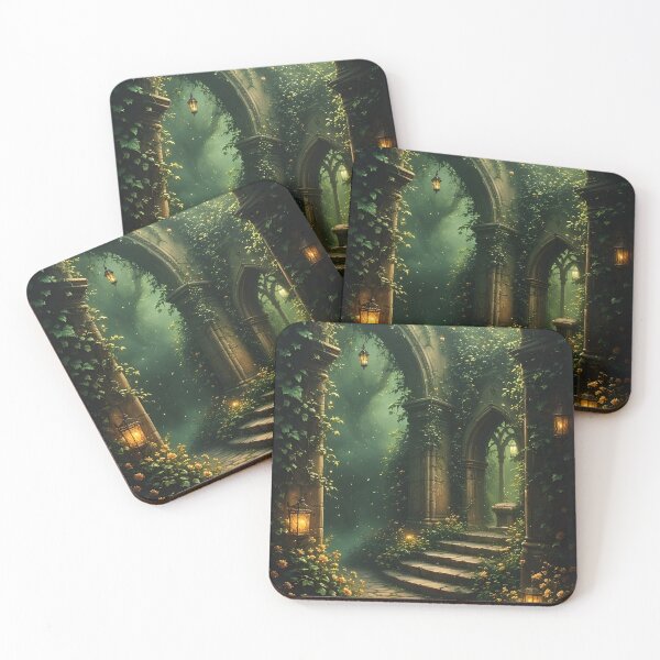 Item preview, Emerald Garden Setting: Tranquility designed and sold by Noctyra Designs.