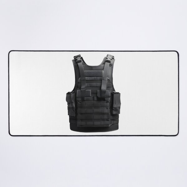Item preview, black bulletproof vest designed and sold by NF Designs Studio DTF.