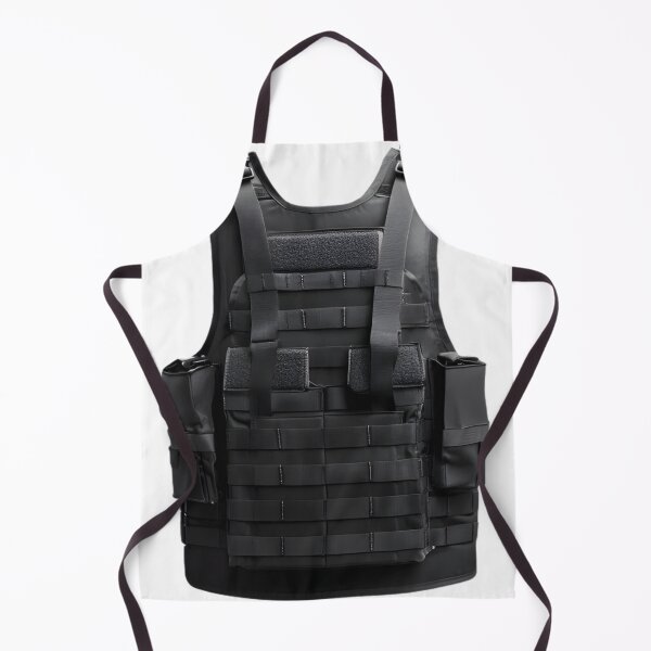 Item preview, black bulletproof vest designed and sold by NF Designs Studio DTF.