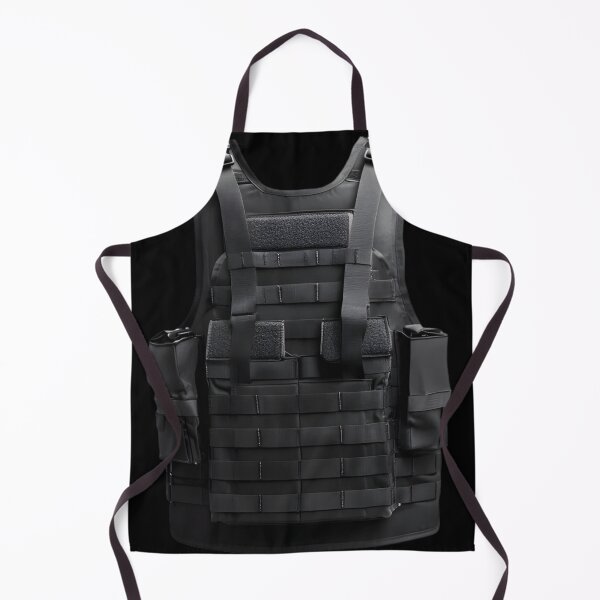 Item preview, black bulletproof vest designed and sold by NF Designs Studio DTF.