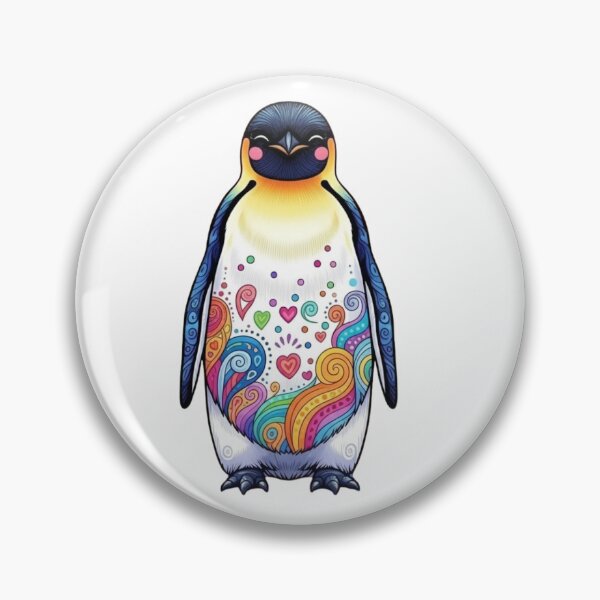 Item preview, Retro line art Penguin Shirt designed and sold by CALLYfiedarts.