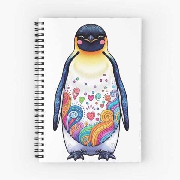 Item preview, Retro line art Penguin Shirt designed and sold by CALLYfiedarts.