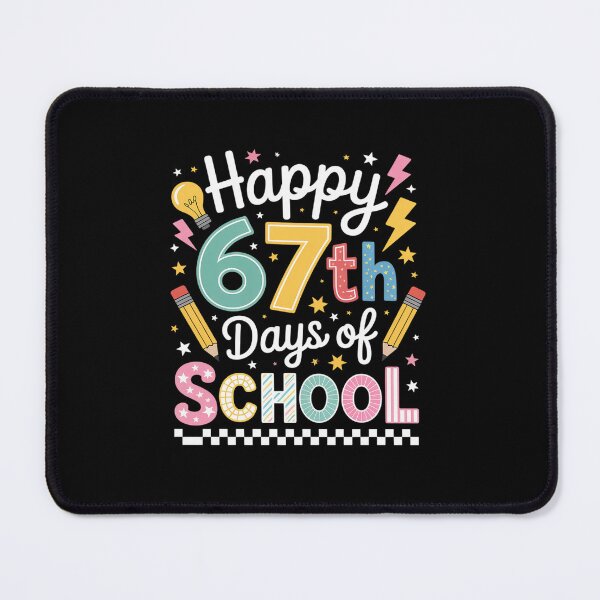 Item preview, Happy 67th Day of School Funny 6 7 Meme Boy Girl Teacher designed and sold by SIGORDESIGN.