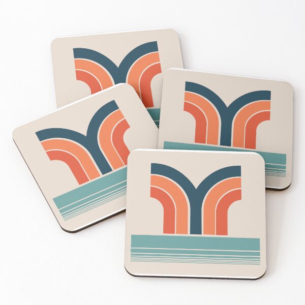 Item preview,  retro color line designed and sold by DopiqueDesign.