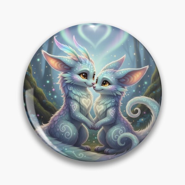 Item preview, Eternal Soulmates: Mystical Forest Guardians designed and sold by JanRizz.