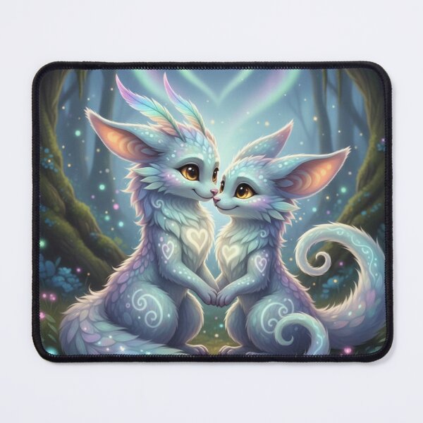 Item preview, Eternal Soulmates: Mystical Forest Guardians designed and sold by JanRizz.