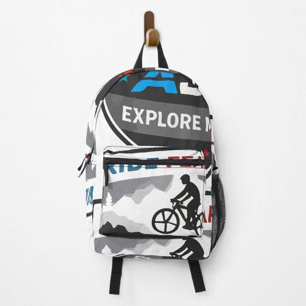 Item preview, Ride Fearless Cycling Adventure Badge – Bike Lifestyle Design designed and sold by Arezaali.