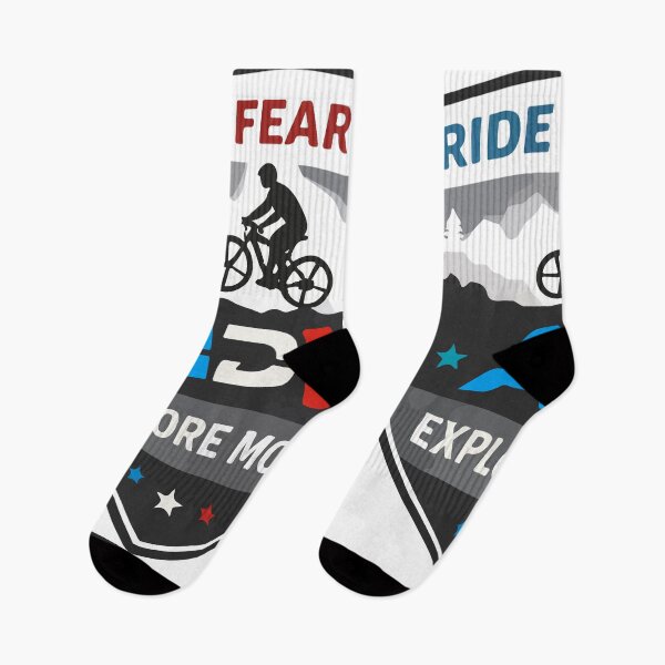 Item preview, Ride Fearless Cycling Adventure Badge – Bike Lifestyle Design designed and sold by Arezaali.