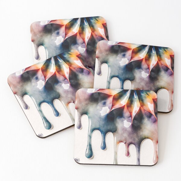 Item preview, Dripping Paint Mandala Watercolor designed and sold by LyquidAbyss.