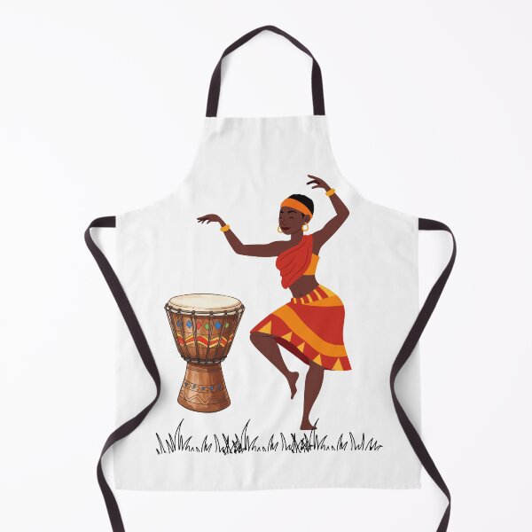 Item preview, African Dance to the Rhythm of the Djembe – Illustration of African Culture designed and sold by byafrilaence.