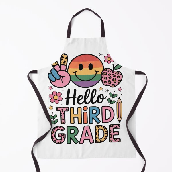 Item preview, Hello 3rd Grade Boy Girl Teacher Back to School 3rd Grade designed and sold by SIGORDESIGN.