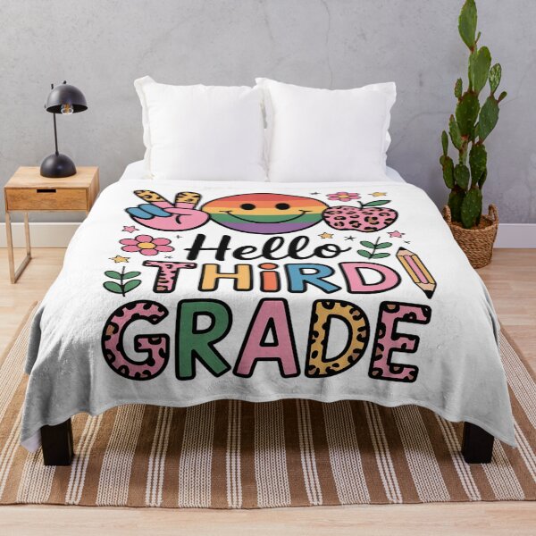 Item preview, Hello 3rd Grade Boy Girl Teacher Back to School 3rd Grade designed and sold by SIGORDESIGN.