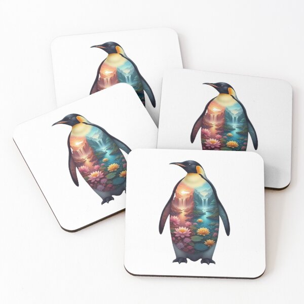 Item preview, Contemporary Penguin Shirt designed and sold by CALLYfiedarts.