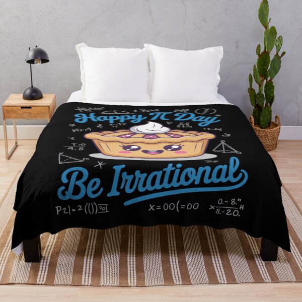 Item preview, Happy Pi Day Be Irrational Cute Math Geek Funny Kawaii Pie designed and sold by SIGORDESIGN.