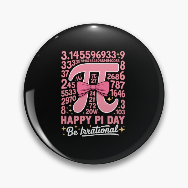 Item preview, Happy Pi Day Be Irrational Girls Bow Math Teacher Women Pi designed and sold by SIGORDESIGN.