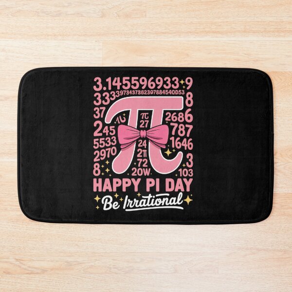 Item preview, Happy Pi Day Be Irrational Girls Bow Math Teacher Women Pi designed and sold by SIGORDESIGN.