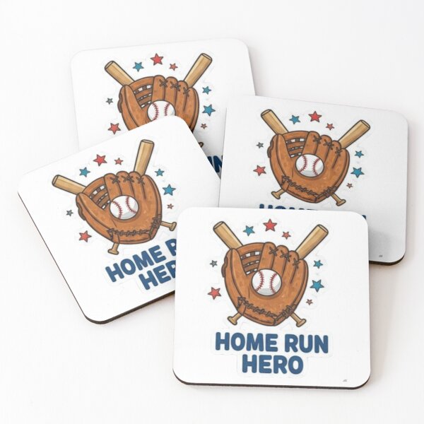 Item preview, Vintage Home Run Hero Baseball Graphic designed and sold by ZyVoAli.