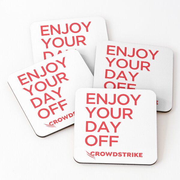 Item preview, Crowdstrike • Enjoy Your Day Off designed and sold by joshooaah.
