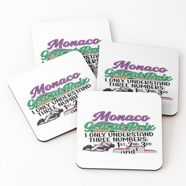 Item preview, Monaco Grand Prix Funny F1 Shirt – “I Only Understand Three Numbers” Racing T-Shirt & Sticker designed and sold by Sushikidsntoddlers.