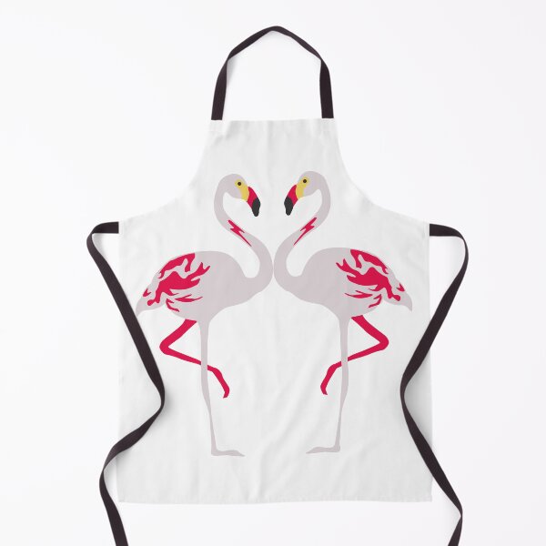 Item preview, Elegant Pink Flamingo Couple Art designed and sold by Adappai.