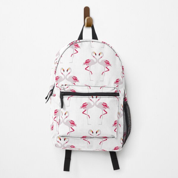 Item preview, Elegant Pink Flamingo Couple Art designed and sold by Adappai.