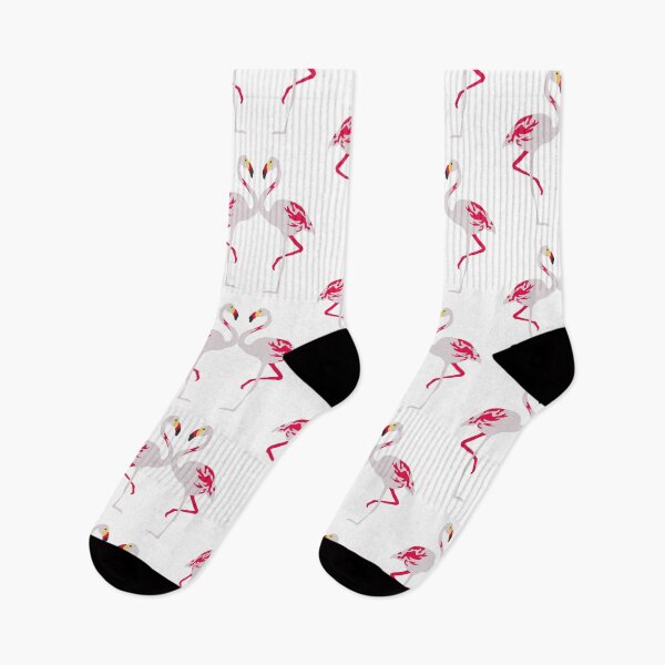 Item preview, Elegant Pink Flamingo Couple Art designed and sold by Adappai.