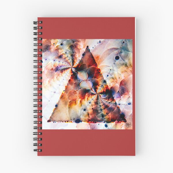Item preview, Fractal Triangle Mosaic Liquid Watercolor designed and sold by LyquidAbyss.