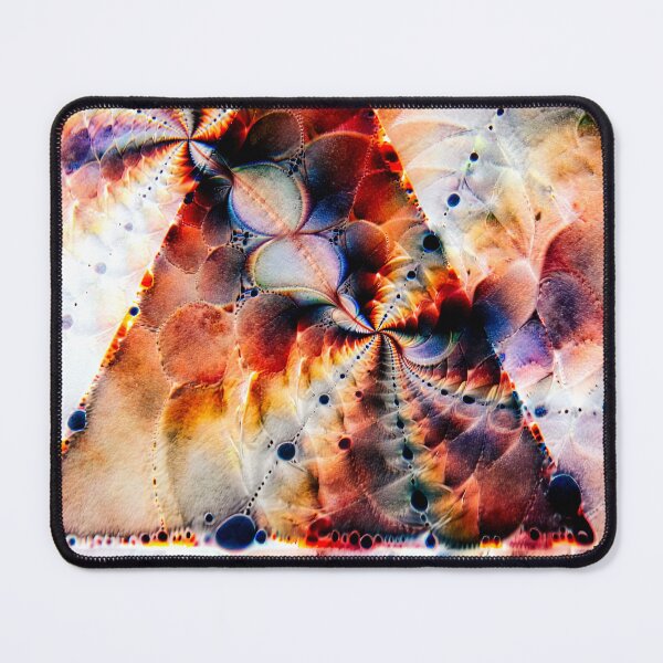 Item preview, Fractal Triangle Mosaic Liquid Watercolor designed and sold by LyquidAbyss.