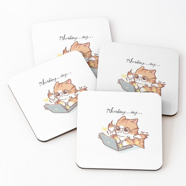 Item preview, Working Kitty  designed and sold by CuteeSensee.