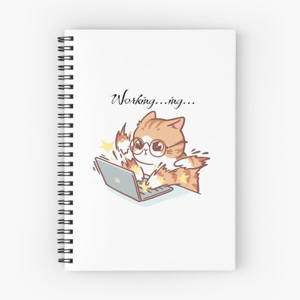 Item preview, Working Kitty  designed and sold by CuteeSensee.
