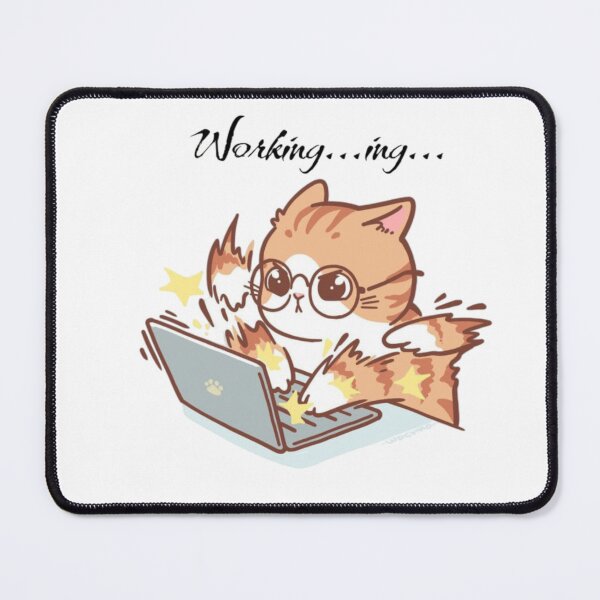 Item preview, Working Kitty  designed and sold by CuteeSensee.