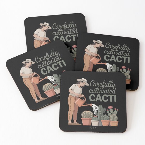 Item preview, Carefully Cultivated Cacti – Rare Cactus Collector Shirt designed and sold by ImaginedSpace7.