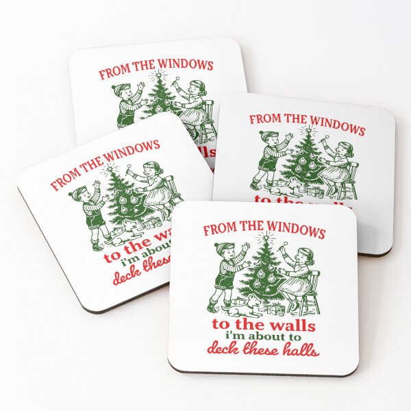 Item preview, Christmas From The Windows To The Walls I'm About To Deck These Halls  designed and sold by BrandyMorris.