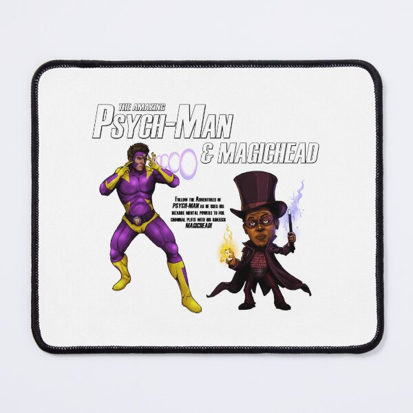 Item preview, The Amazing Psych-Man & Magichead designed and sold by TashaRobert.