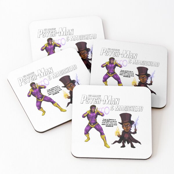 Item preview, The Amazing Psych-Man & Magichead  designed and sold by TashaRobert.