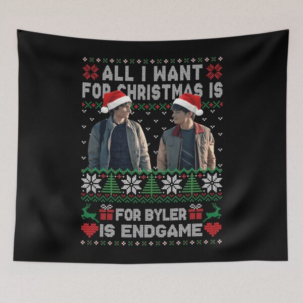 Item preview,  All I Want For Christmas Is Byler Endgame designed and sold by AminKulas.