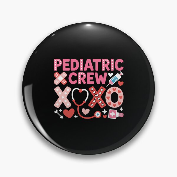 Item preview, Nurse Pediatric Crew Nurse Valentine Leopard Crew designed and sold by SyncSusscess.
