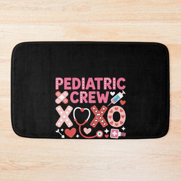 Item preview, Nurse Pediatric Crew Nurse Valentine Leopard Crew designed and sold by SyncSusscess.