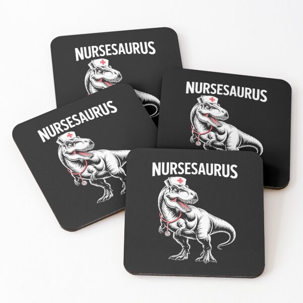 Item preview, Nurse Saurus Funny Dinosaur designed and sold by SyncSusscess.
