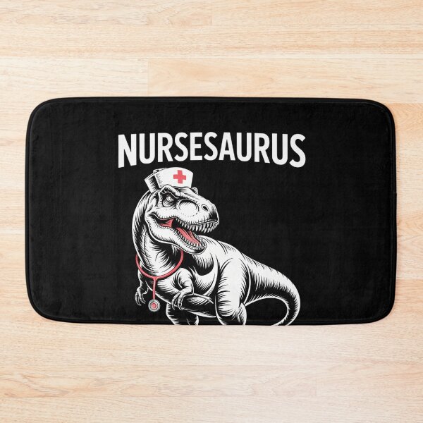 Item preview, Nurse Saurus Funny Dinosaur designed and sold by SyncSusscess.