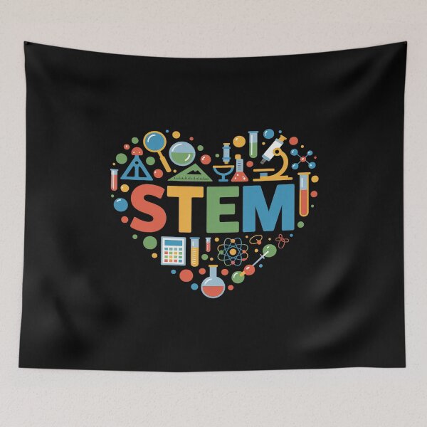 Item preview, Heart - Science Technology Engineering Math Teachers designed and sold by SIGORDESIGN.