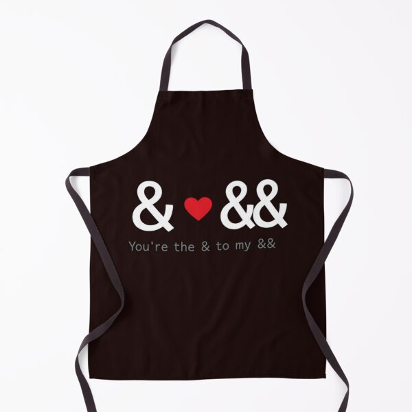 Item preview, You’re the & to my && – Programmer Valentine Minimalist Code Love Design designed and sold by FrameFlow.
